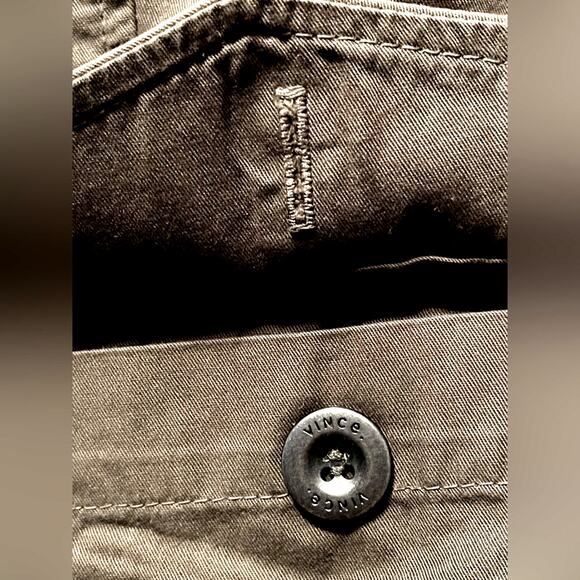 Vince Military Utility Olive Blazer Jacket size 6 - Picture 2 of 7